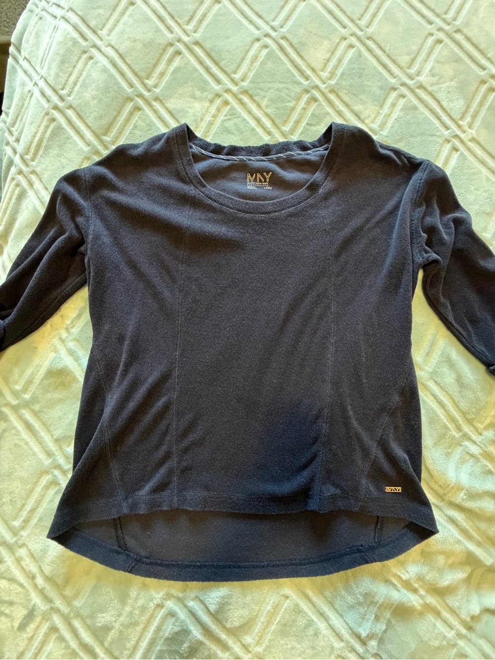 Marc New York terry navy swimsuit cover up-NWOT